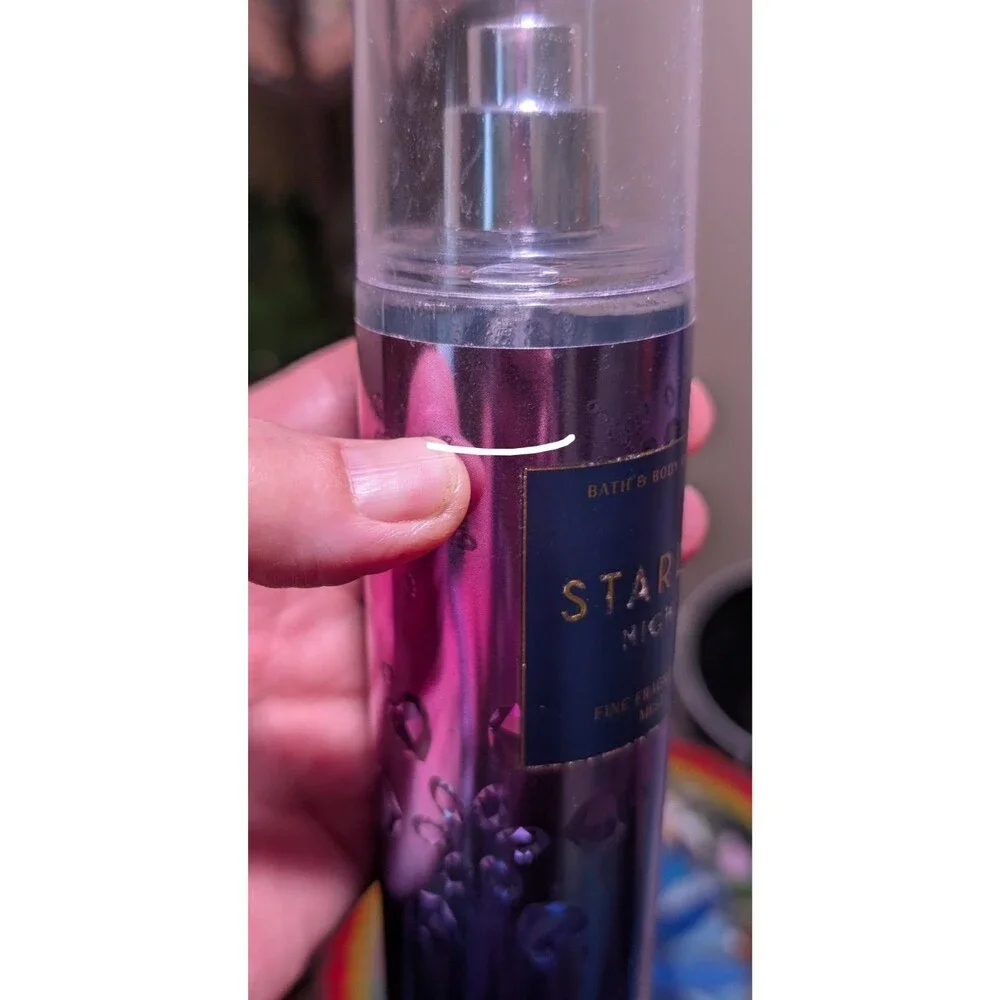 Bath & Body Works Starlit Night Fine Fragrance Mist Spray 8 oz Discontinued 95%